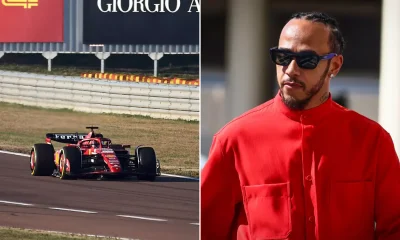 Details of Lewis Hamilton's first Ferrari test 'leaked' ahead of official 2025 pre-season running