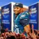 Eagles' Saquon Barkley hooks up offensive line with literal truckloads of beer