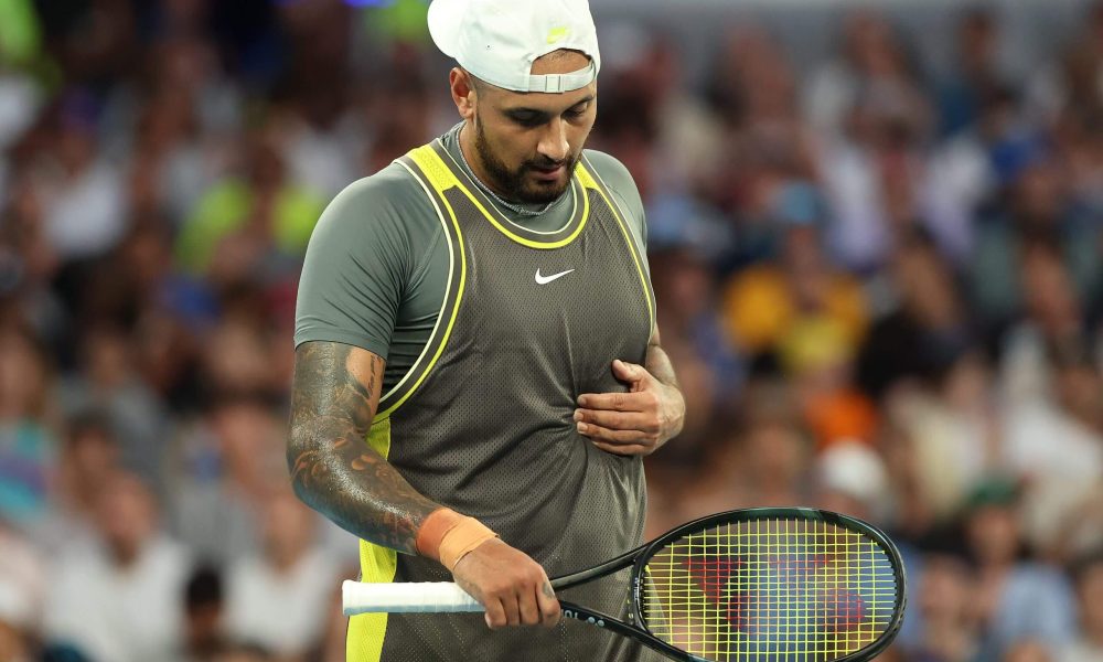 Tennis star tests positive for meth as Nick Kyrgios declares the 'world has gone mad'