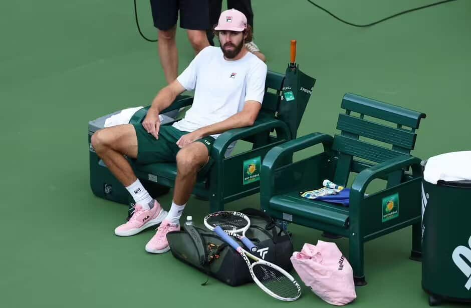 Indian Wells star slapped with warning for refusing to play match in umpire row