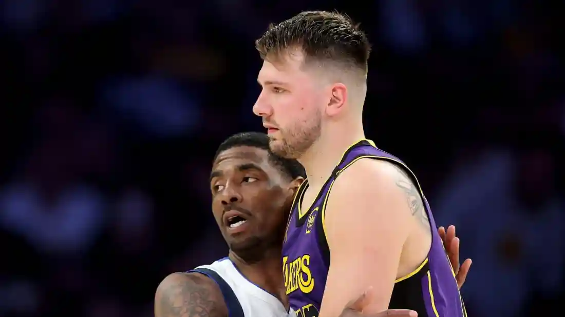 Luka Dončić Posts Heartbreaking Message to Kyrie Irving After Brutal Injury