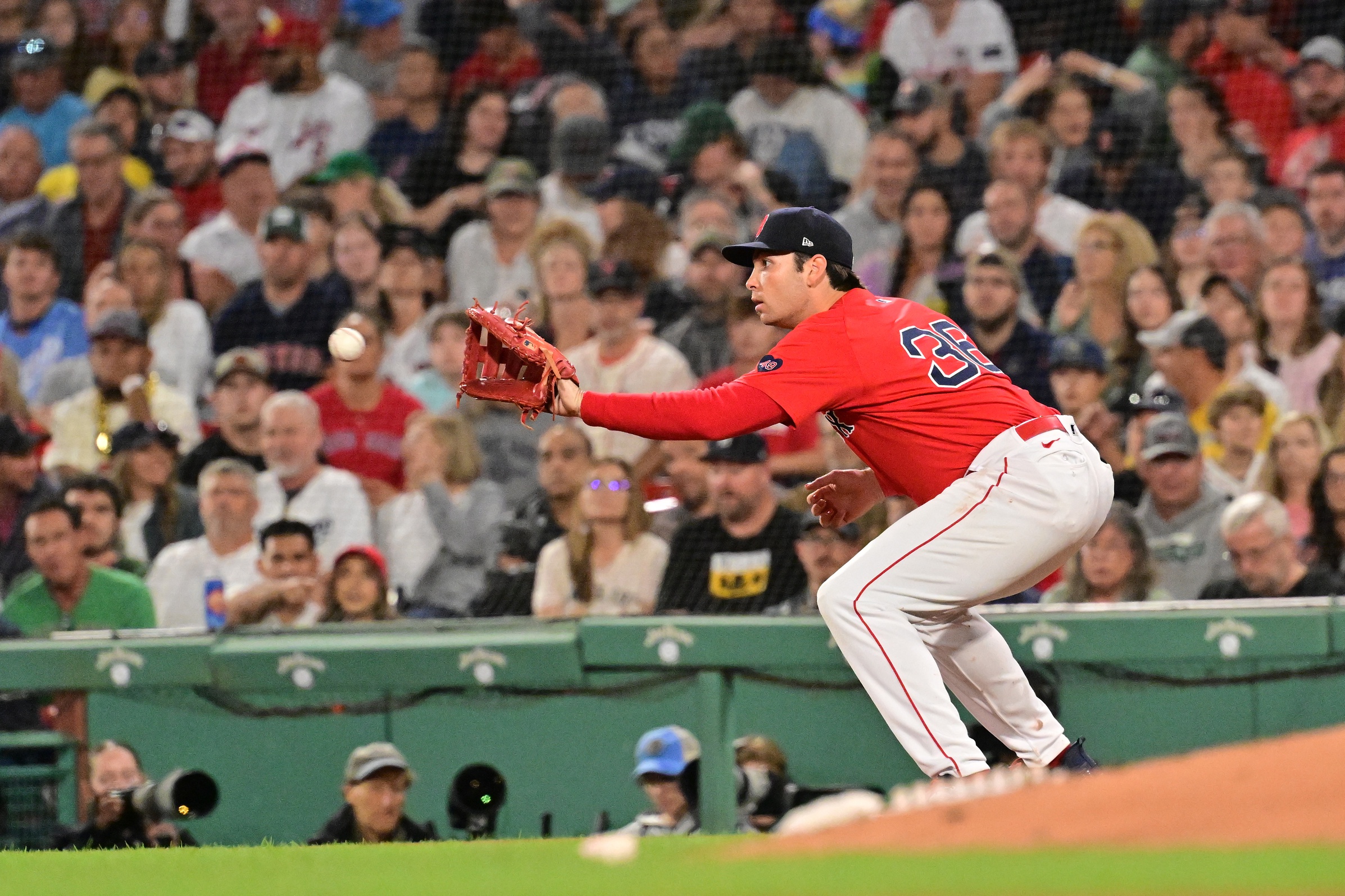 Red Sox Manager Alex Cora Shuts Down First Base Platoon Talk