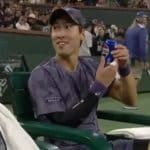 Indian Wells star accused of 'trying to get an endorsement' for strange request mid-match