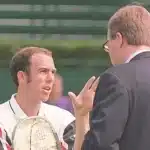 Tennis star's wife slapped umpire after he walked out of Wimbledon match in rare first