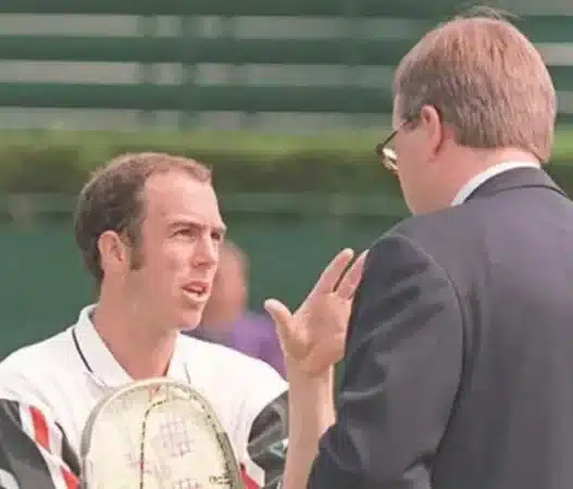 Tennis star's wife slapped umpire after he walked out of Wimbledon match in rare first