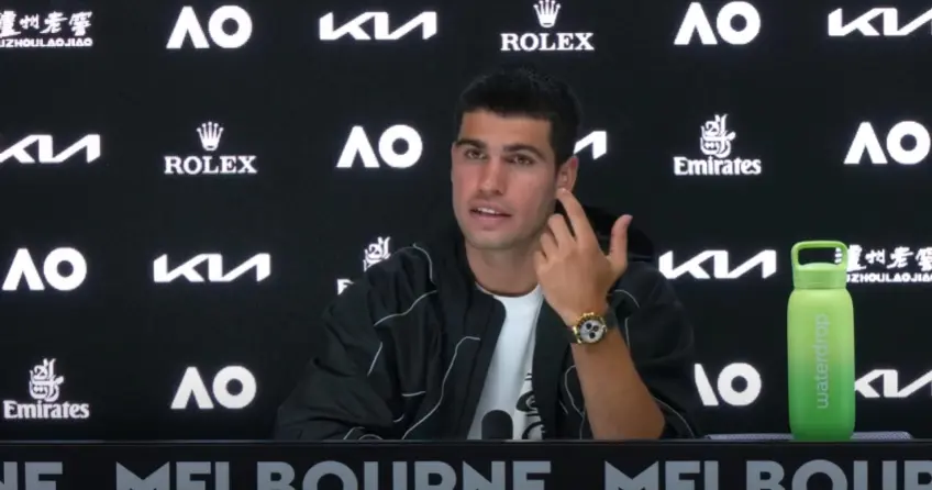 Coach says Carlos Alcaraz took a big gamble that might have led to injury